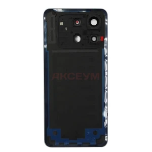 Задняя крышка для Xiaomi Poco F6 Pro (черная) - Премиум