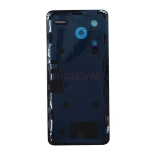 Задняя крышка для Xiaomi Redmi Note 13 Pro+ (черная) - Премиум