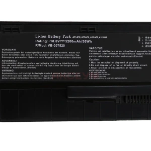 Аккумулятор для ноутбука Asus A32-N56 (N46 N56 R7016) 5200 mAh