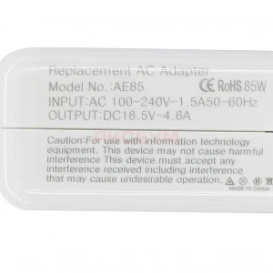 Блок питания для ноутбуков Apple 18.5V 4.6A 85W (MagSafe L-form)