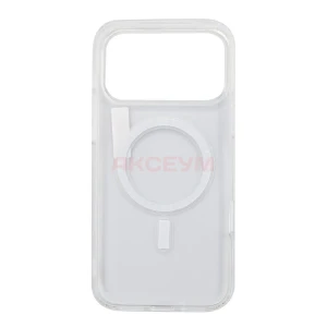 Чехол накладка для iPhone 17 Pro Max MagSafe SM006 (прозрачный)