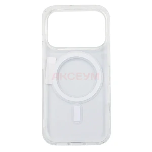 Чехол накладка для iPhone 17 Pro MagSafe SM006 (прозрачный)