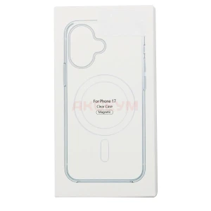 Чехол накладка для iPhone 17 MagSafe SM006 (прозрачный)