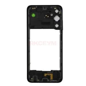 Средняя часть для Samsung Galaxy A05s (A057F) (черная)