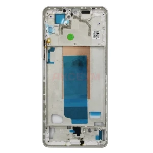 Рамка дисплея для Xiaomi Poco F4 (серебро)
