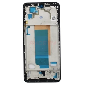 Рамка дисплея для Xiaomi Poco F4 (черная)