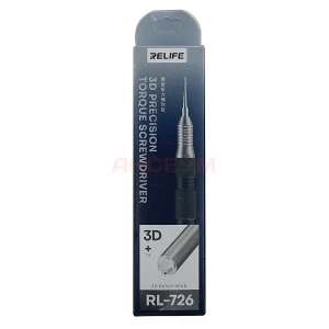 Отвертка Relife RL-726 (тонкий крестик 1,5 мм, магнитная, динамометрическая 0,5 кгс/см2 )