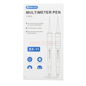Щупы для мультиметра Mijing BX-11 (остроконечные, сменные иглы 0.1/0.2 мм)