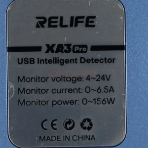 Тестер зарядного устройства Relife XA3 Pro (USB - USB)