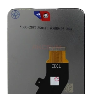 Дисплей для Tecno Pova 7 5G с тачскрином (черный) - Оригинал