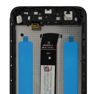 Дисплей с рамкой для Xiaomi Poco C51 с тачскрином (черный) - Оригинал