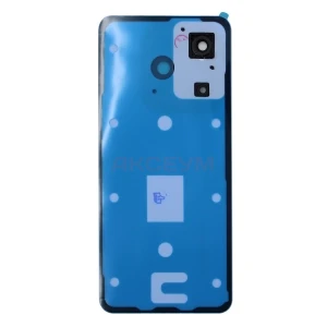 Задняя крышка для Tecno Spark 20 (голубая) - Премиум