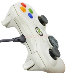 Геймпад для Xbox 360 (проводной) Белый