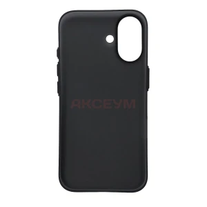 Чехол накладка для iPhone 16 PC091 (черный)