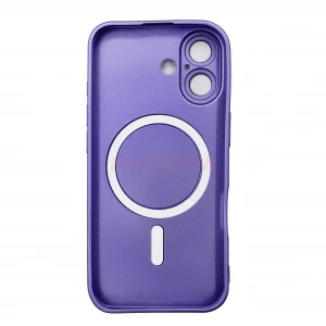 Чехол-накладка для iPhone 17 SM020 Matte MagSafe (фиолетовый)