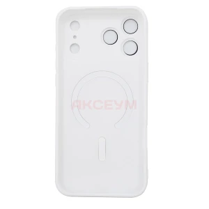 Чехол-накладка для iPhone 17 Pro Max SM020 Matte MagSafe (белый)