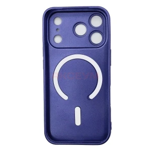 Чехол-накладка для iPhone 17 Pro Max SM020 Matte MagSafe (тёмно-синий)