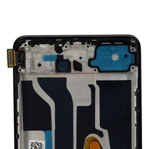 Дисплей с рамкой для Realme 11 Pro 5G/11 Pro+ 5G (черный) - Оригинал