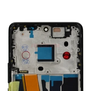 Дисплей с рамкой для Realme 11 Pro 5G/11 Pro+ 5G (черный) - Оригинал