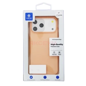 Чехол накладка для iPhone 17 Pro PC091 (оранжевый)