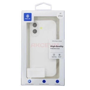 Чехол накладка для iPhone 17 PC091 (белый)