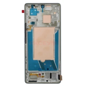 Дисплей с рамкой для Infinix GT 20 Pro (серебро) - Оригинал