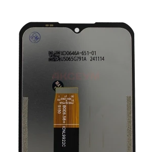 Дисплей для Oukitel WP55 Pro/WP55/WP55S с тачскрином (черный)