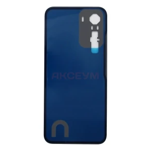 Задняя крышка для Infinix Hot 60 Pro (черная) - Премиум