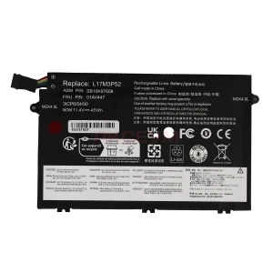 Аккумулятор L17M3P52 для ноутбука Lenovo ThinkPad E480 E485 E495 4000 mAh