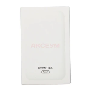 Внешний аккумулятор MagSafe Slim 4000 mAh (15W/QI2) белый
