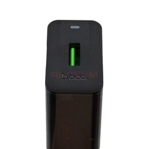 Сетевая зарядка USB Hoco CS92A (18W/QС3.0) черная