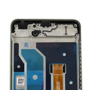 Дисплей с рамкой для Realme C67 4G с тачскрином (зеленый) - Оригинал