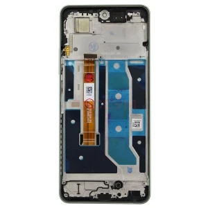 Дисплей с рамкой для Realme C67 4G с тачскрином (зеленый) - Оригинал