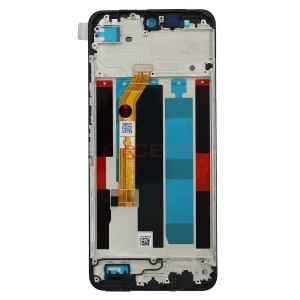 Дисплей с рамкой для Realme C71/P3 Lite 4G с тачскрином (черный) - Оригинал