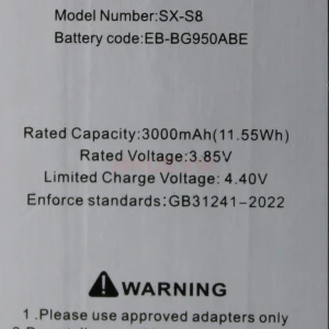 Аккумулятор EB-BG950ABE для Samsung Galaxy S8 (G950F) - JCID