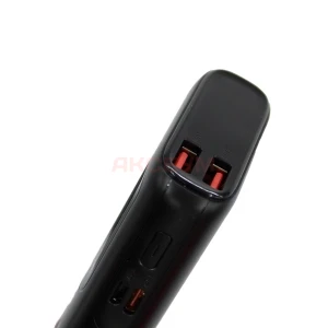 Внешний аккумулятор Hoco J158 Pro 10000 mAh (22.5W, 20W, PD, Type-C, LCD) Черный