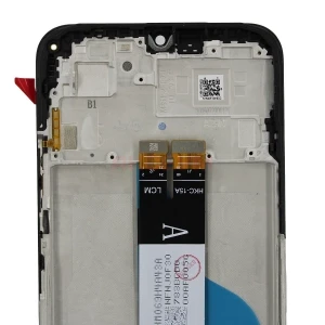 Дисплей с рамкой для Xiaomi Redmi 15C 4G/Poco C85 4G с тачскрином (черный) - Оригинал