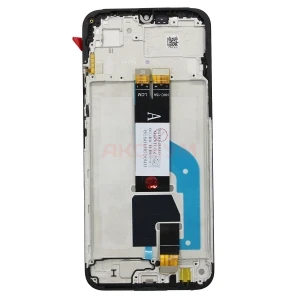 Дисплей с рамкой для Xiaomi Redmi 15C 4G/Poco C85 4G с тачскрином (черный) - Оригинал