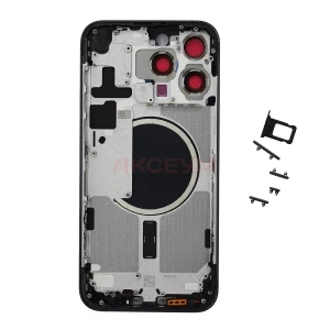 Корпус для iPhone 15 Pro Max (1 Sim) серый - Премиум