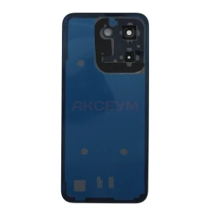 Задняя крышка для Xiaomi Poco C85 4G (черная) - Премиум