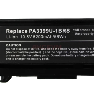 Аккумулятор PA3399 для ноутбука Toshiba Satellite A80/A100/A105/A110/A135/M100 5200 mAh