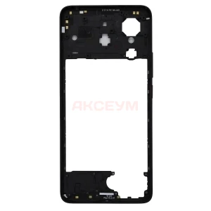 Средняя часть для Xiaomi Redmi Note 14 4G (черная)