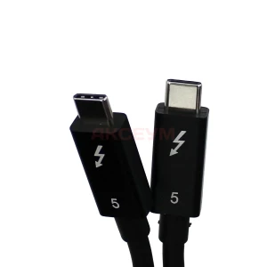 Кабель Type-C - Type-C Thunderbolt 5 (240W/PD/2 м) черный