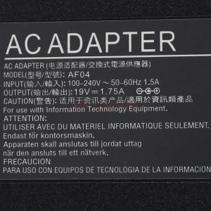 Блок питания для ноутбуков Asus 19V, 1.75A, 33W (5.5х2.5) - Стандарт