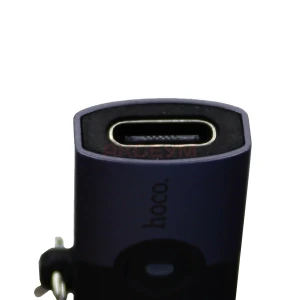 Переходник USB - Type-C Hoco UA46B (серый)