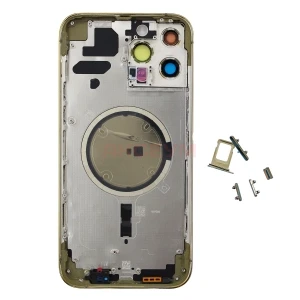 Корпус для iPhone 13 Pro Max (1 Sim) золото - Премиум