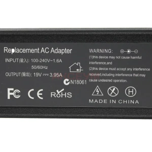 Блок питания для ноутбуков Toshiba 19V 3.95A 75W (5.5х2.5)
