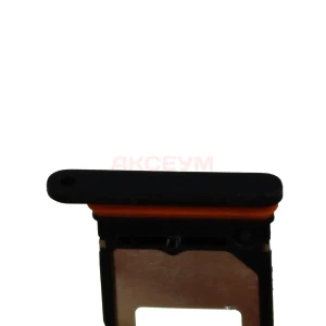 Лоток SIM для Xiaomi Poco M8 Pro 5G (черный)