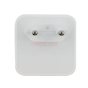 Сетевая зарядка Type-C для iPhone USB-C + С Power Adapter (35W/PD/2 порта Type-C) белая - Оригинал