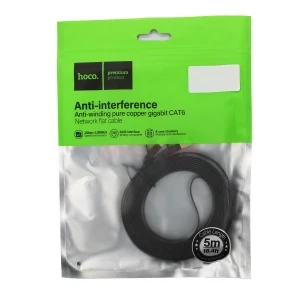 Интернет кабель (патч-корд) Hoco US07 cat 6 (5 м)